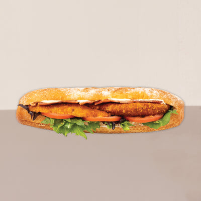 BLT Schnitzel Baguette